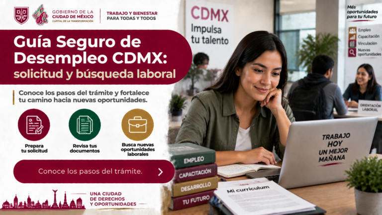 Guía seguro de desempleo cdmx: solicitud y búsqueda laboral