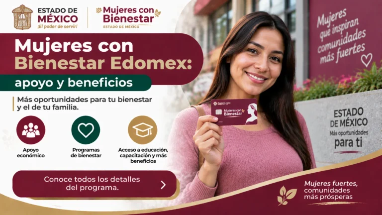 mujeres con bienestar edomex
