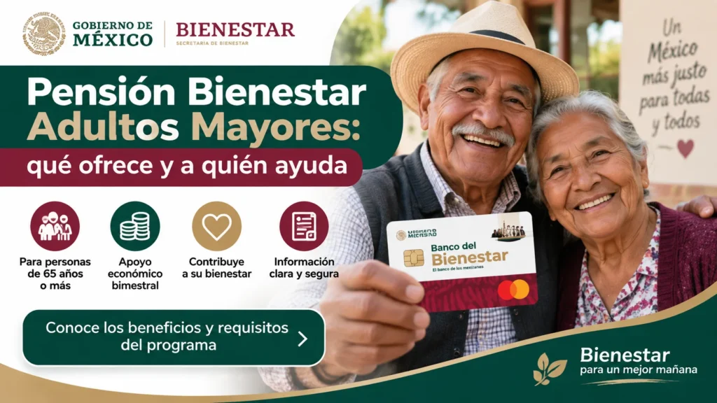 pensión bienestar adultos mayores