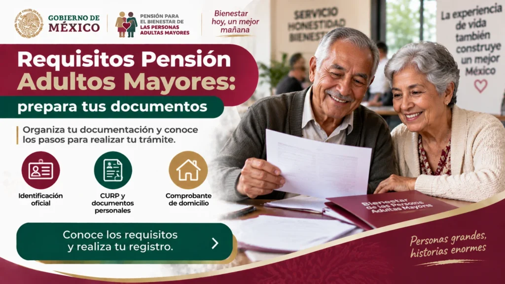 Requisitos pensión adultos mayores